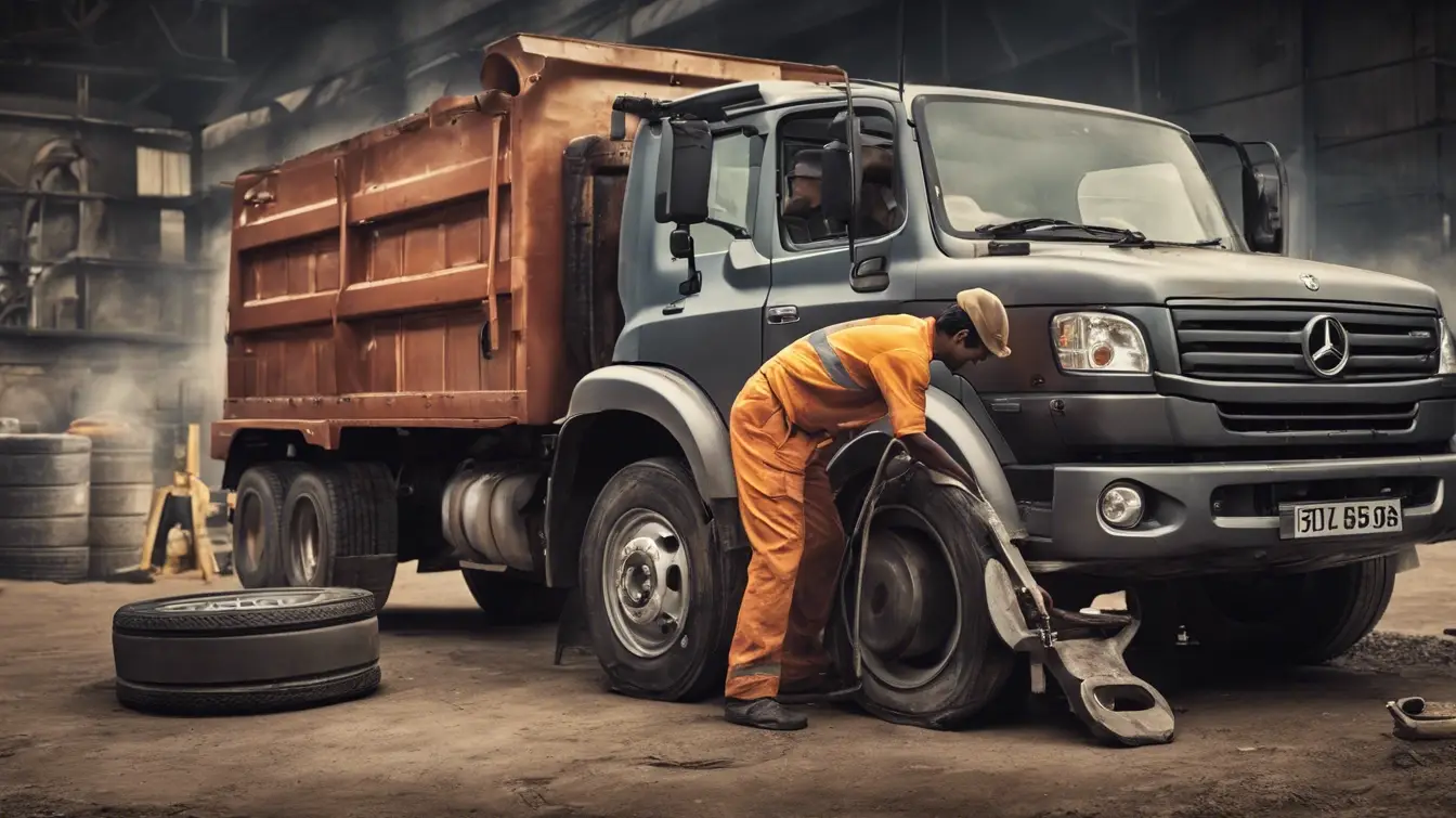 Bharat benz truck